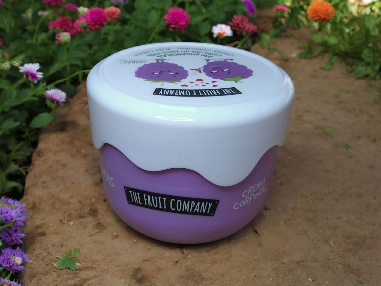 Crème Corporelle Parfumée Effet Soie (Mûre)