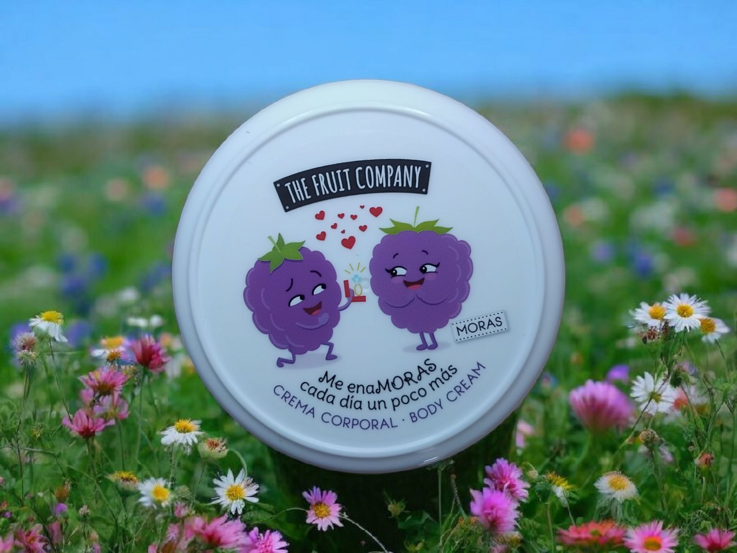 Crème Corporelle Parfumée Effet Soie (Mûre)