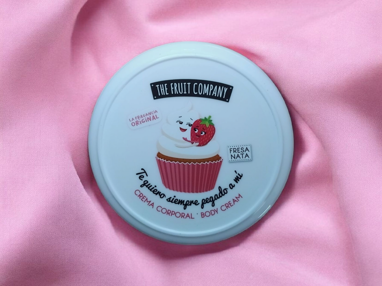 Crème Corporelle Parfumée Effet Soie (Fraise chantilly)