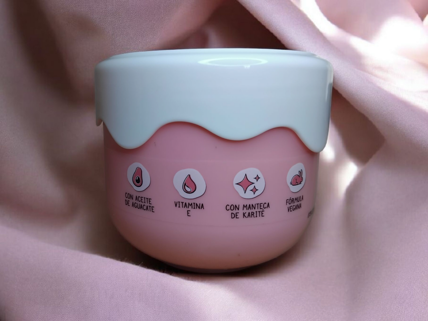 Crème Corporelle Parfumée Effet Soie (Fraise chantilly)