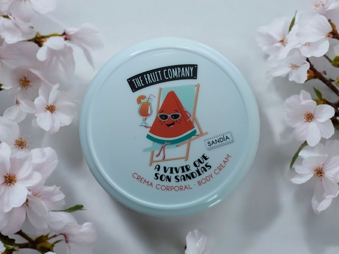 Crème Corporelle Parfumée Effet Soie (Pastèque)
