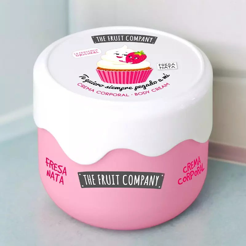Crème Corporelle Parfumée Effet Soie (Fraise chantilly)