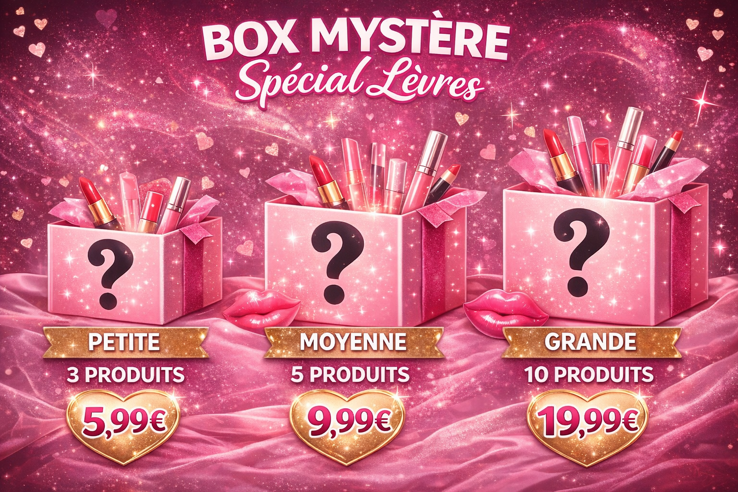 Box mystère Lèvres