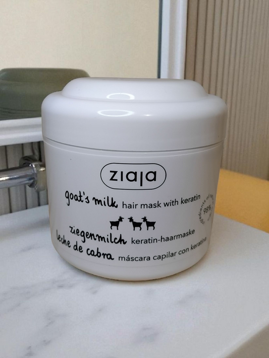Masque Revitalisant Cheveux à la Kératine et au Lait de Chèvre