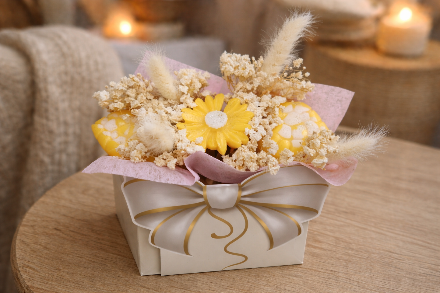 Bouquet 3 fondants Fleur de Tiaré