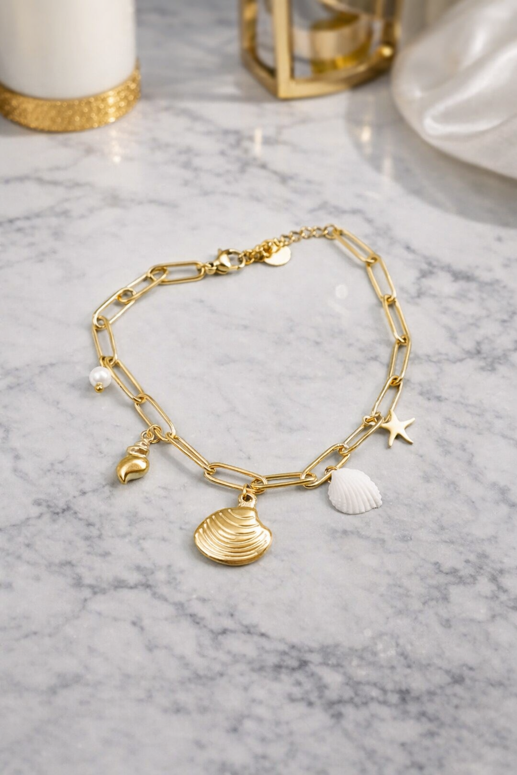 Bracelet Jade - Acier inoxydable