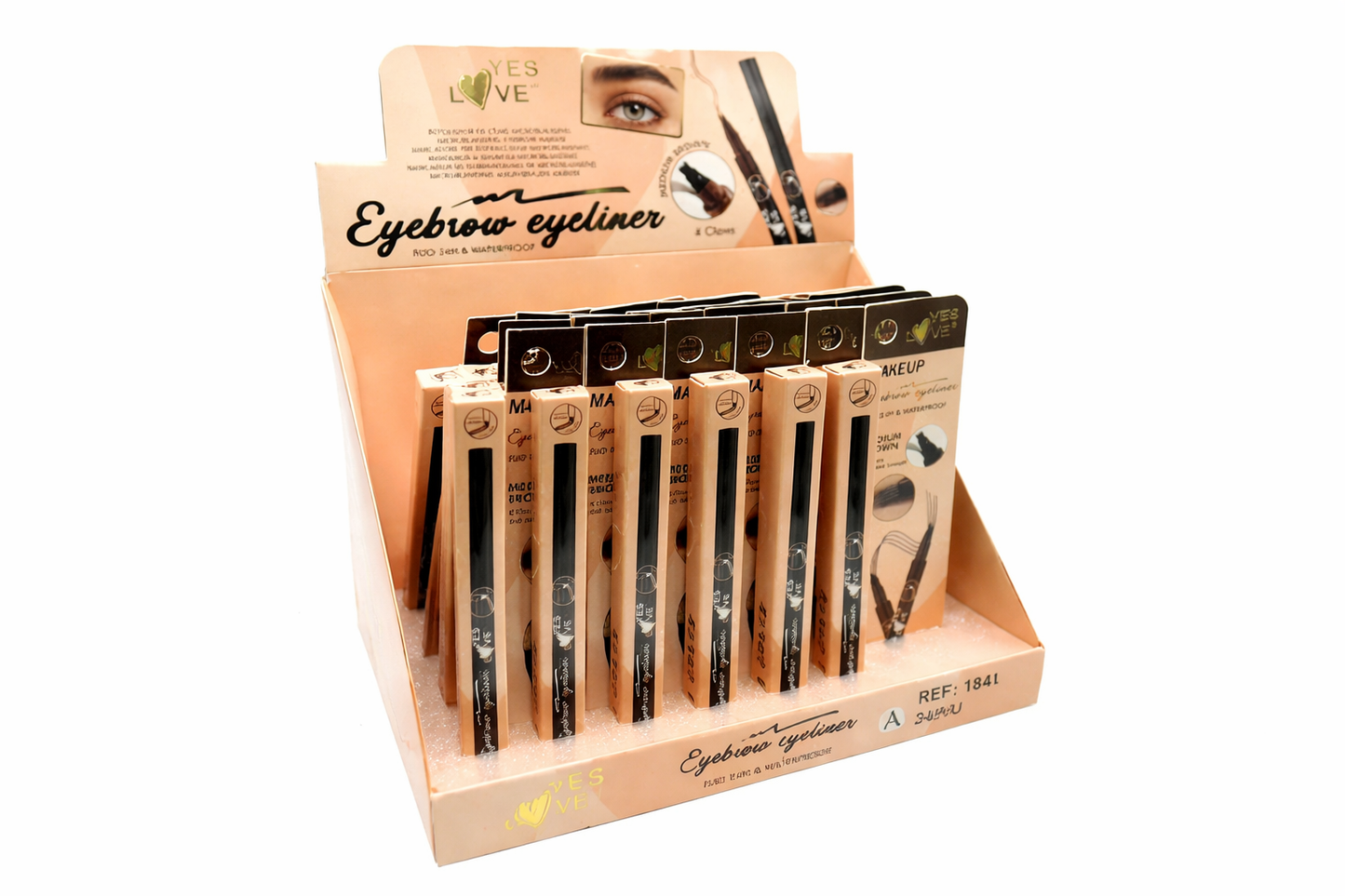 Marqueur pour sourcils microblading marron moyen