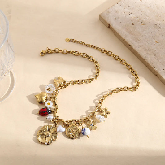 Collier CHARLIZE acier inoxydable