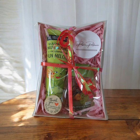 Coffret pour les mains senteur melon