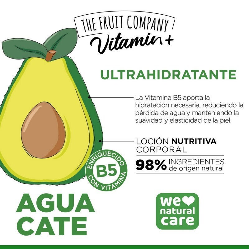 Lotion Hydratante Vitamine + The Fruit Company