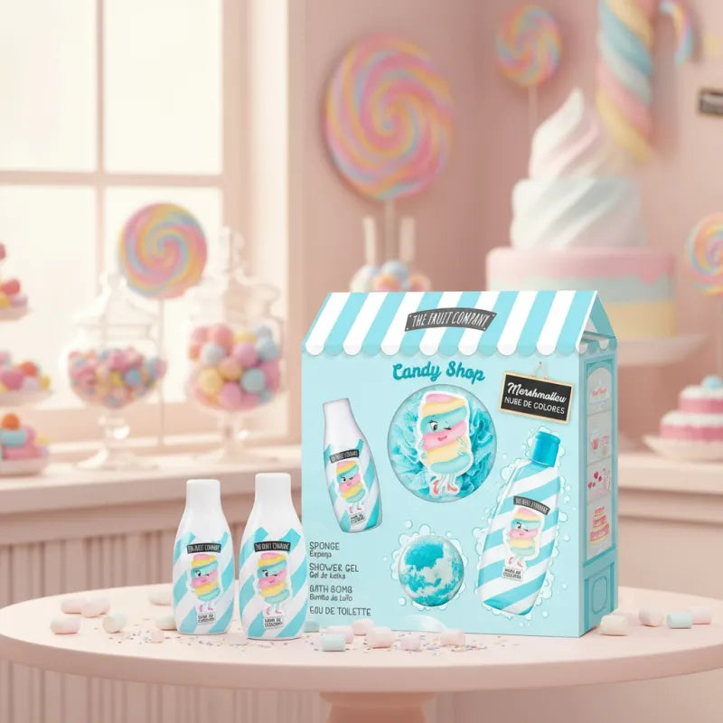 Coffret Bain The Fruits Company Guimauve – 4 Produits