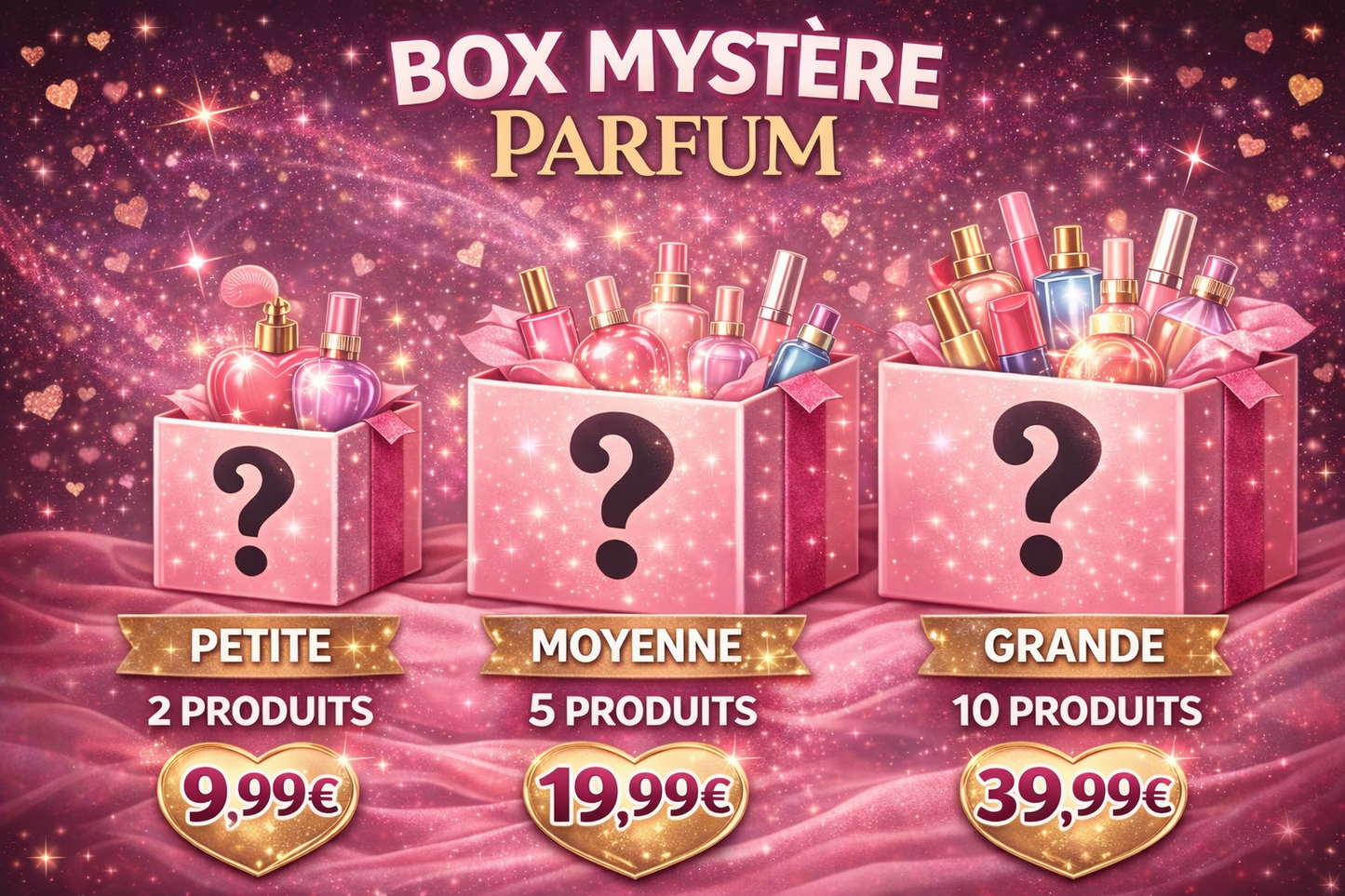 Box mystère Parfums