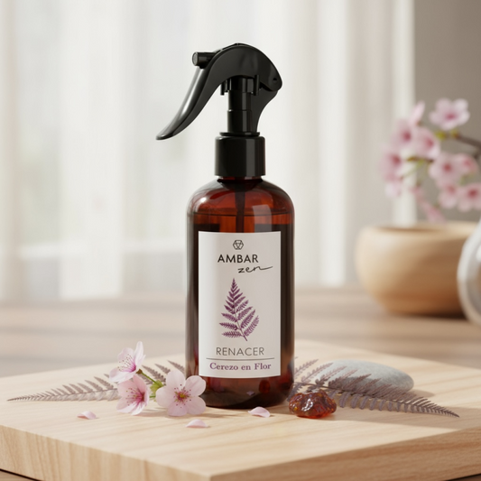 SPRAY D'AMBIANCE ET VOITURE COLLECTION ZEN FLEUR DE CERISIER - AMBAR